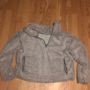 Extremely fluffy sweatshirt